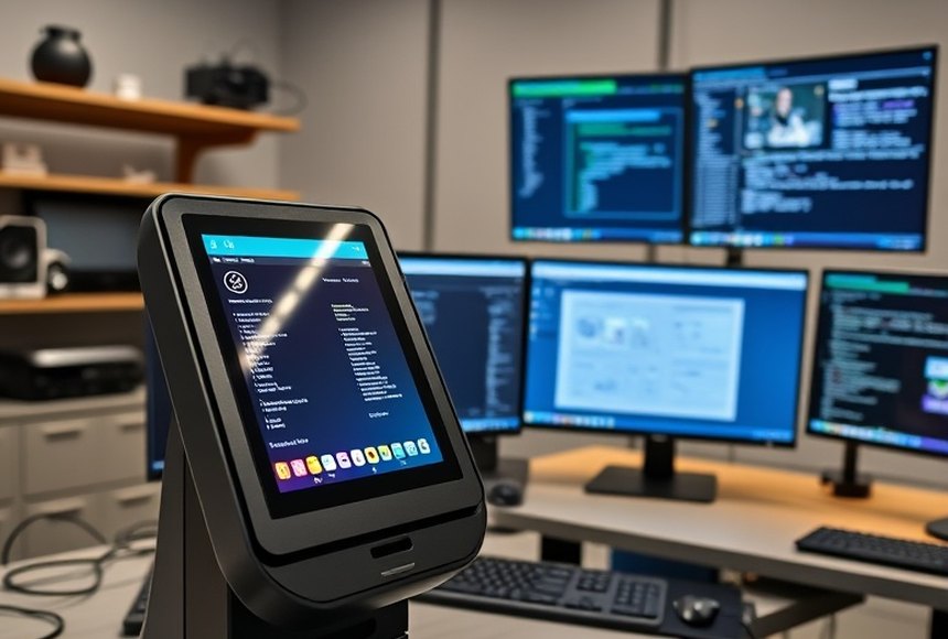 Self-service interface running normally